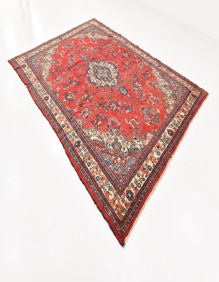 Detail image of 8' 10 x 12' Hand Knotted Liliyan Persian Wool Rug