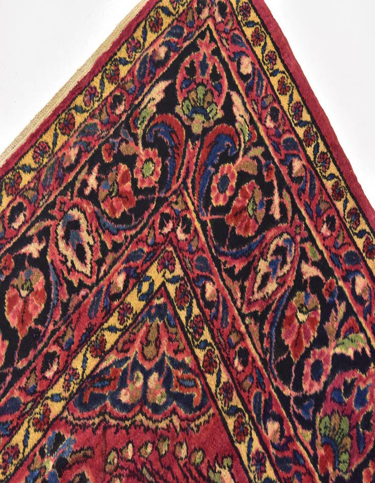 Detail image of 8' 9 x 12'  Hand Knotted Liliyan Persian Wool Rug