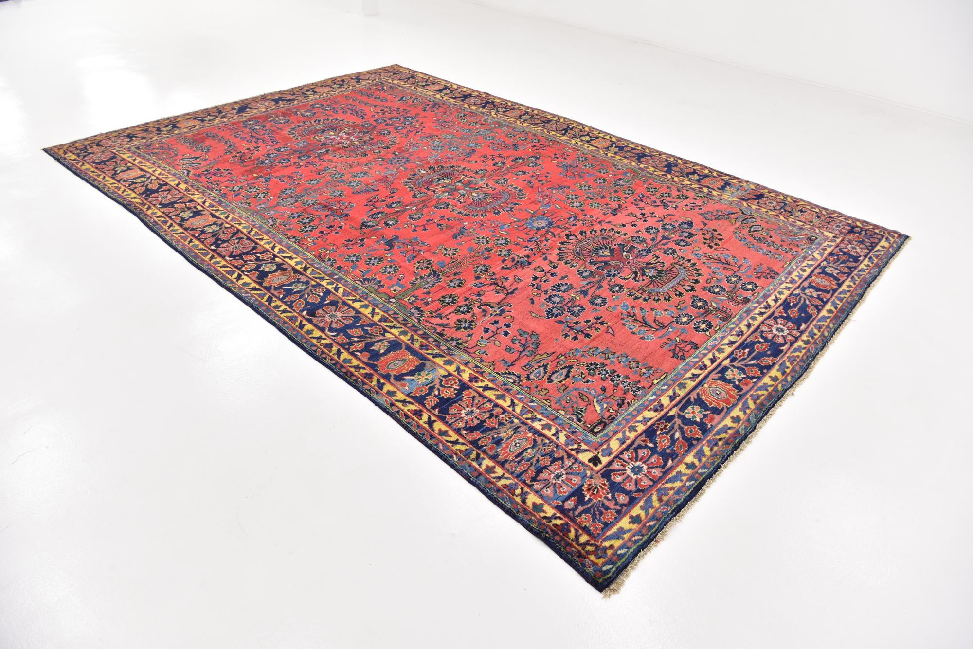 8' 5 x 12' 6 Hand Knotted Liliyan Persian Wool Rug
