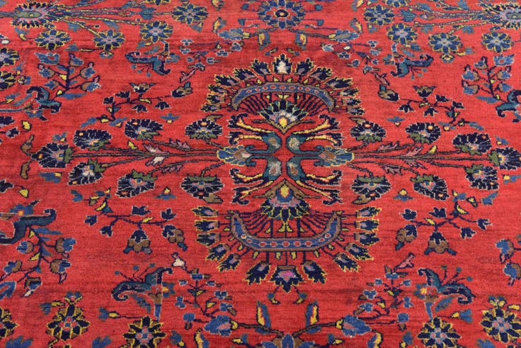 Detail image of 255cm x 380cm anudado a mano Liliyan Alfombra Persa Lana