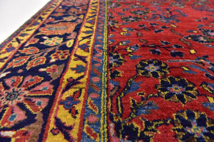 Detail image of 255cm x 380cm anudado a mano Liliyan Alfombra Persa Lana