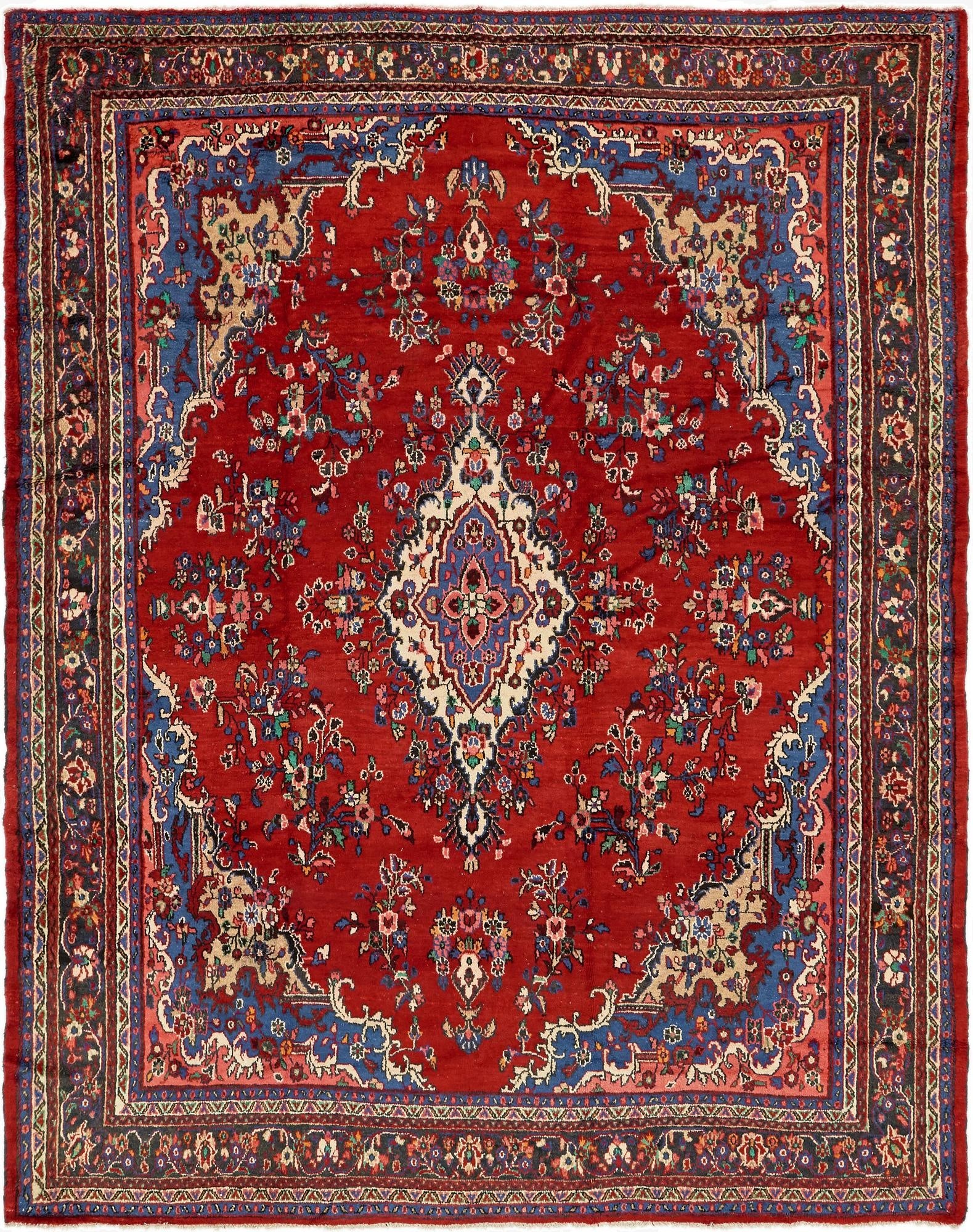 10' 4 x 13'  Hand Knotted Liliyan Persian Wool Rug
