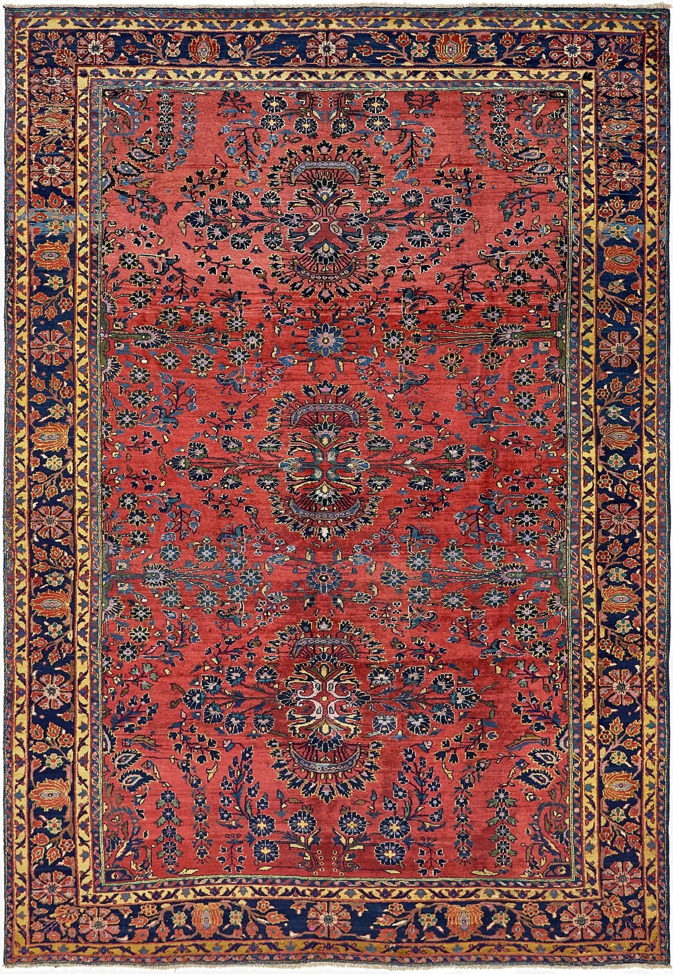 8' 5 x 12' 6  Hand Knotted Liliyan Persian Wool Rug