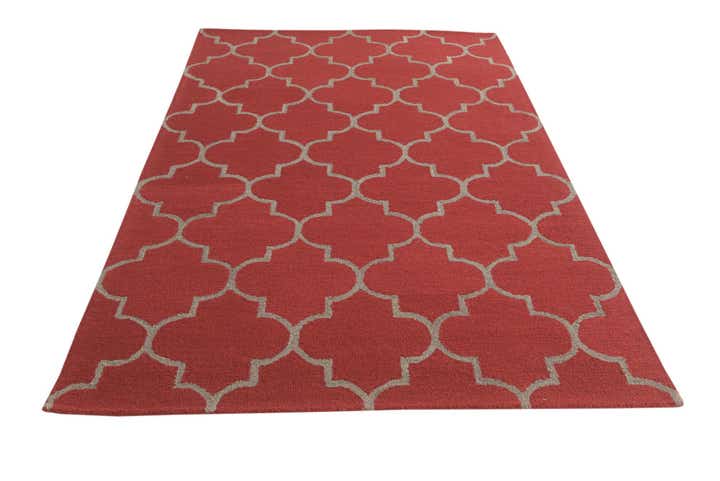 155cm x 245cm Luna Wolle Teppich