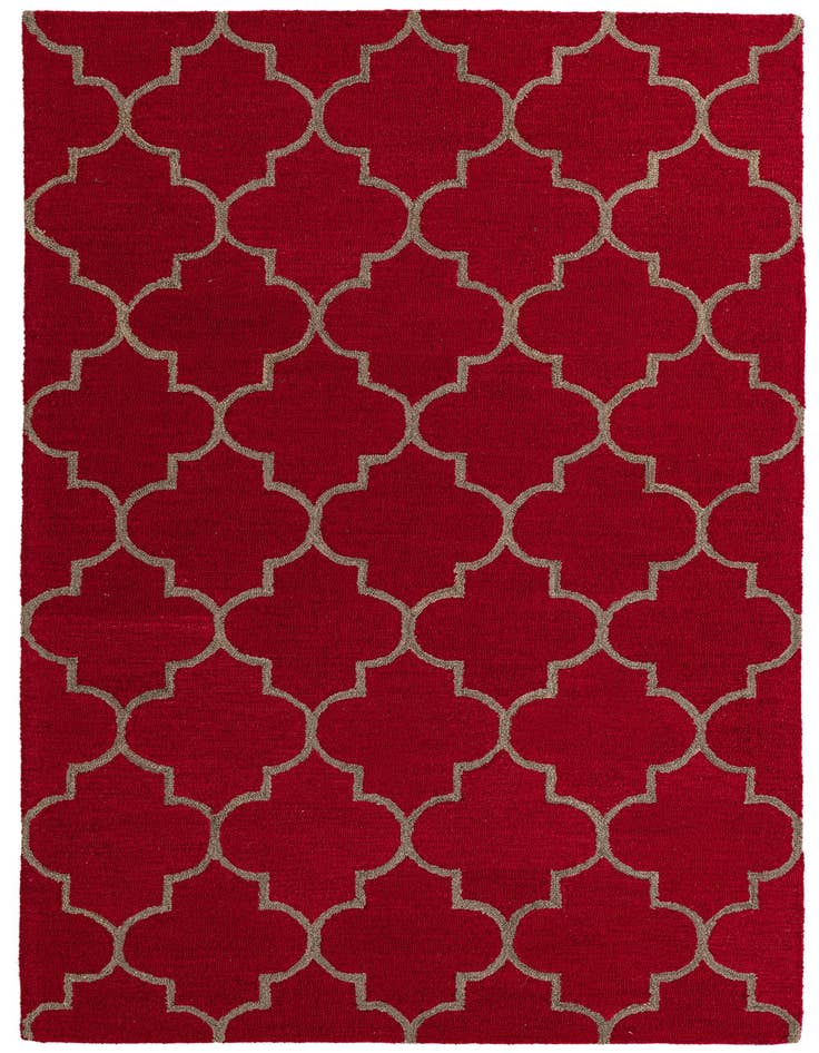 Detail image of 5' 2 x 8' 1 Luna Wool Rug