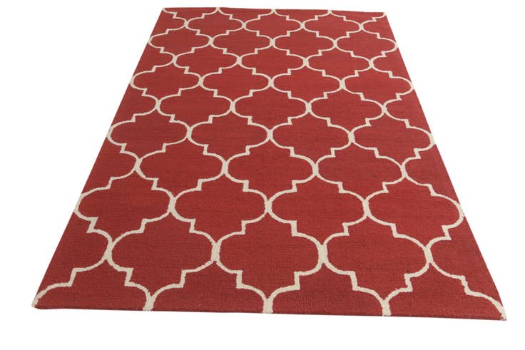 Detail image of 5' 1 x 8' Luna Wool Rug