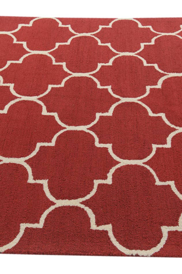 Detail image of 5' 1 x 8' Luna Wool Rug