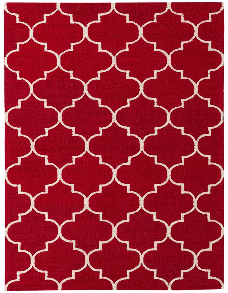 Detail image of 5' 1 x 8' Luna Wool Rug
