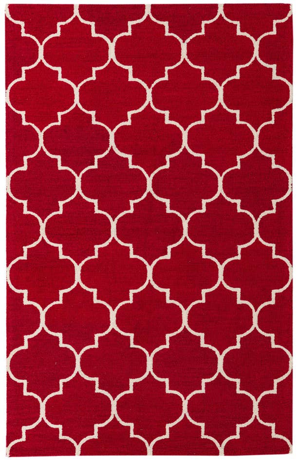 Detail image of 5' 1 x 8' Luna Wool Rug