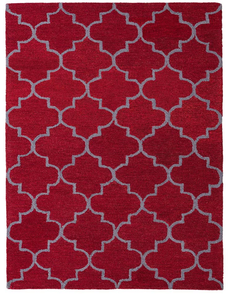 Detail image of 5' 1 x 8' 1 Luna Wool Rug