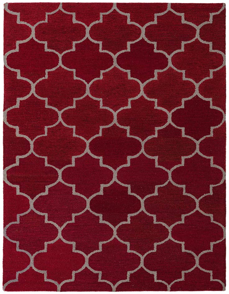 Detail image of 5' 1 x 8' Luna Wool Rug