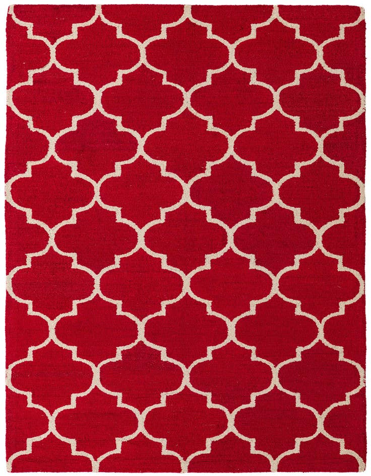 Detail image of 5' 1 x 8' Luna Wool Rug