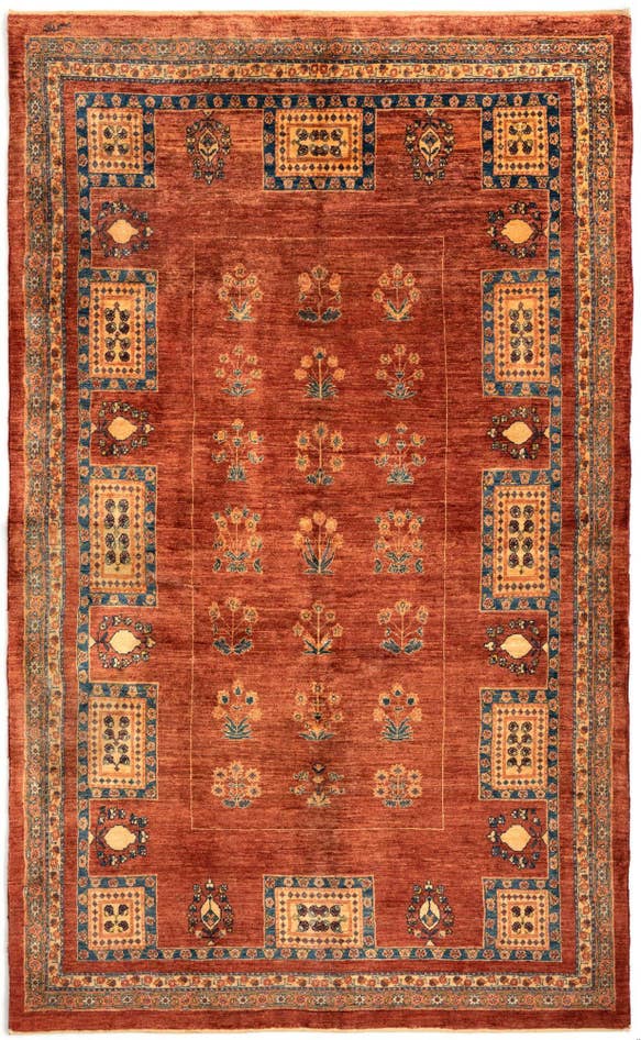 Detail image of 5' 5 x 9' 1 Luribaft Wool Rug