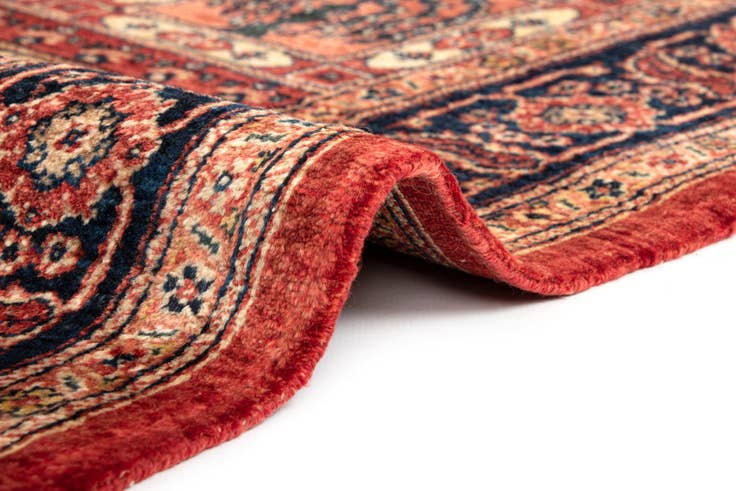 Detail image of 4' 7 x 6' 5 Luribaft Wool Rug