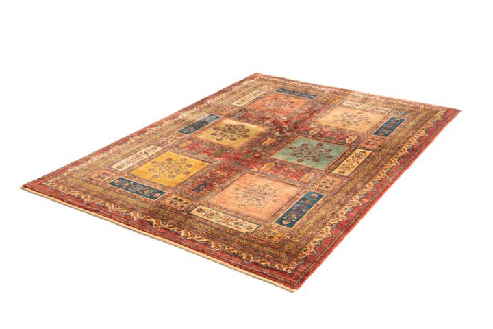 4' 11 x 6' 8 Luribaft Wool Rug