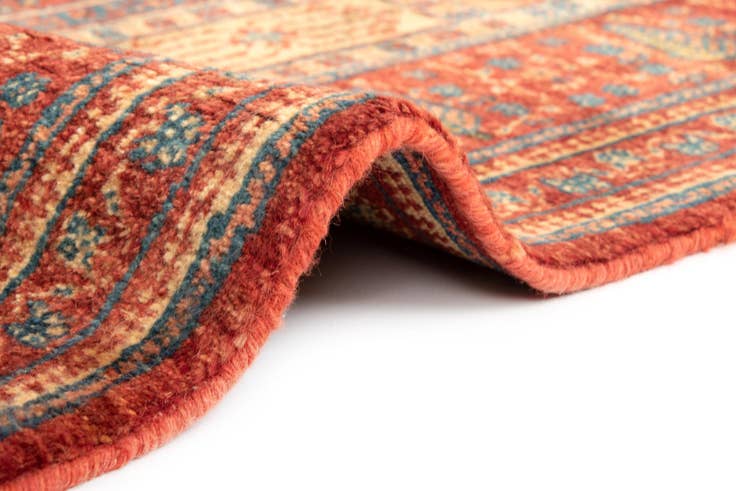 Detail image of 4' 11 x 6' 5 Luribaft Wool Rug