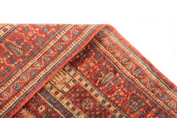 Detail image of 4' 11 x 6' 5 Luribaft Wool Rug