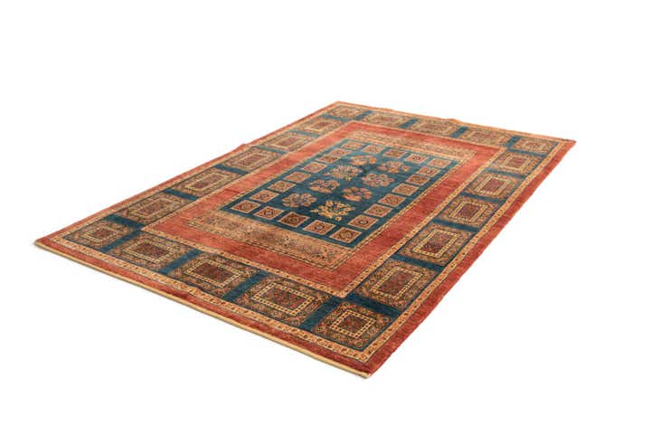 4' 11 x 7' 5 Luribaft Wool Rug