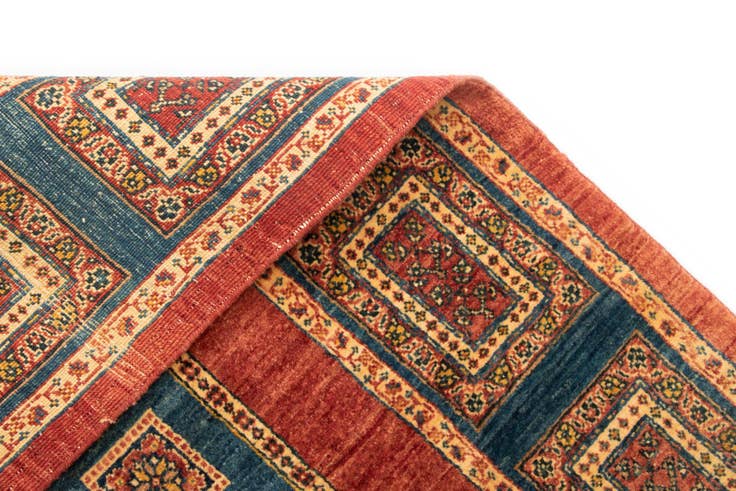 Detail image of 4' 11 x 7' 5 Luribaft Wool Rug