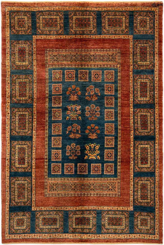 4' 11 x 7' 5 Luribaft Wool Rug