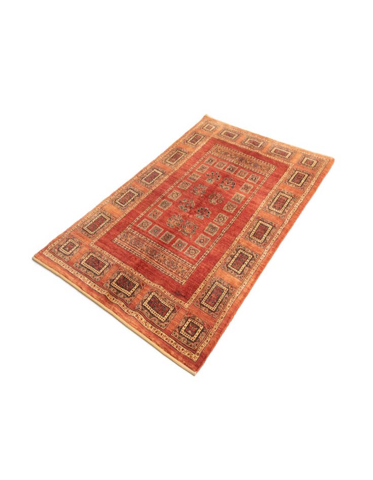 Detail image of 4' 8 x 7' 3 Luribaft Wool Rug