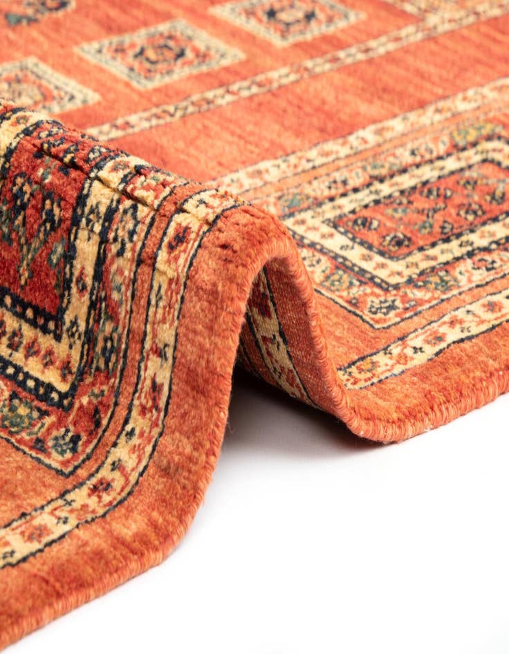 Detail image of 4' 8 x 7' 3 Luribaft Wool Rug