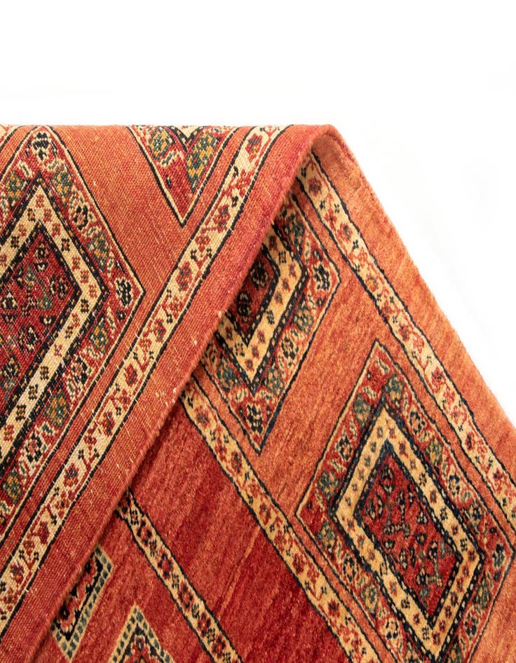 Detail image of 4' 8 x 7' 3 Luribaft Wool Rug