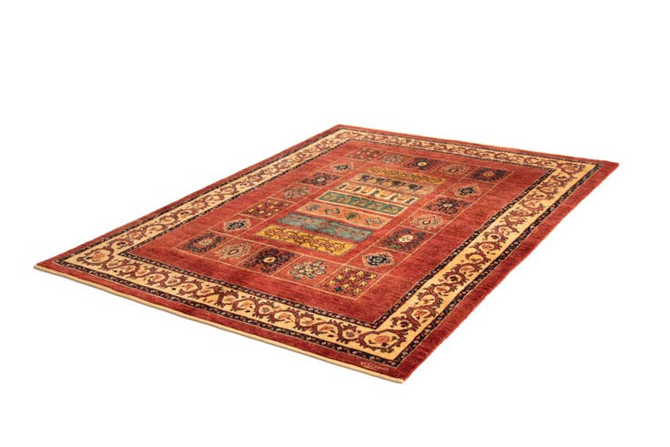 Detail image of 5' x 6' 6 Luribaft Wool Rug