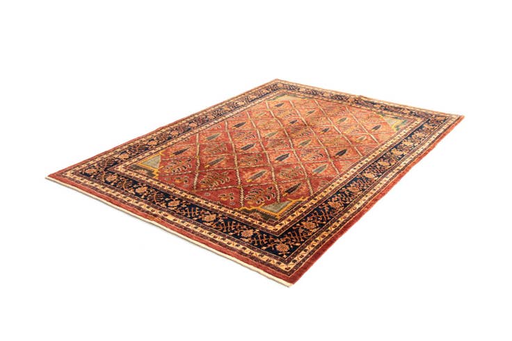 Detail image of 5' 2 x 6' 11 Luribaft Wool Rug