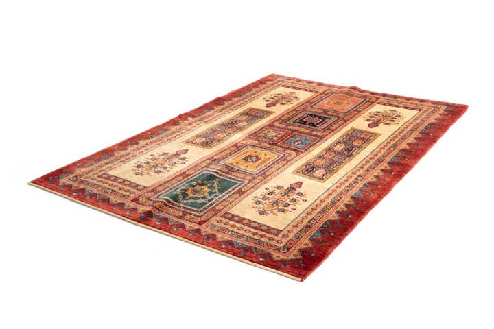 150cm x 220cm Luribaft Wolle Teppich