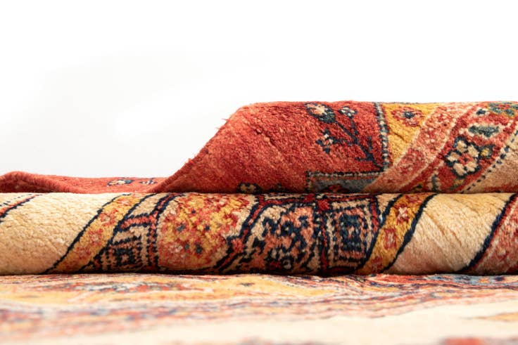 Detailansicht von 150cm x 220cm Luribaft Wolle Teppich
