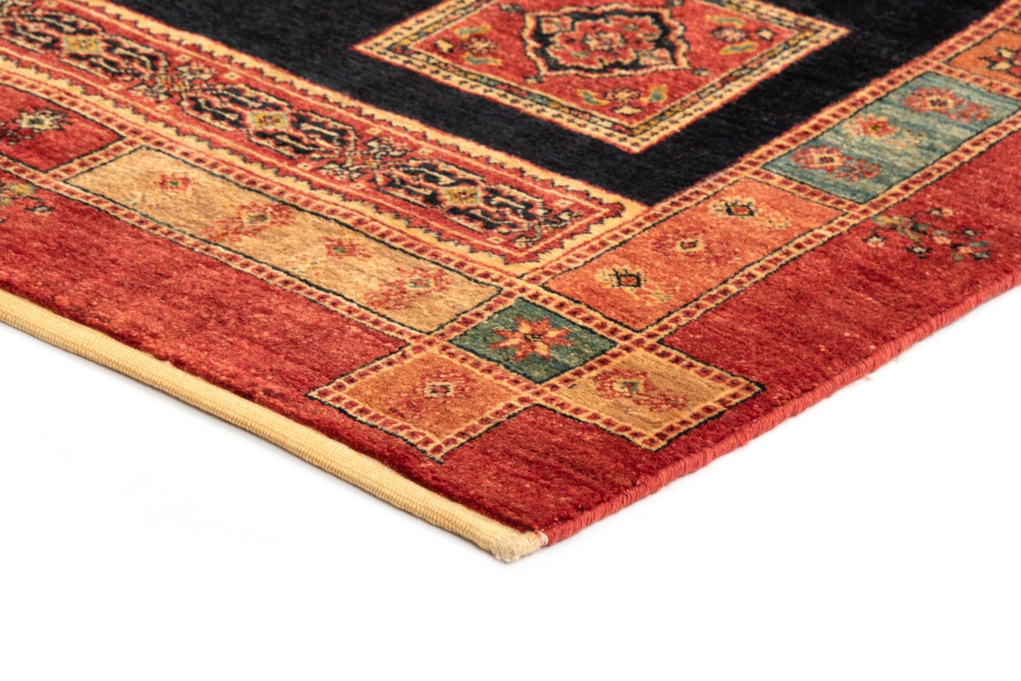 5' 1 x 6' 6 Luribaft Wool Rug