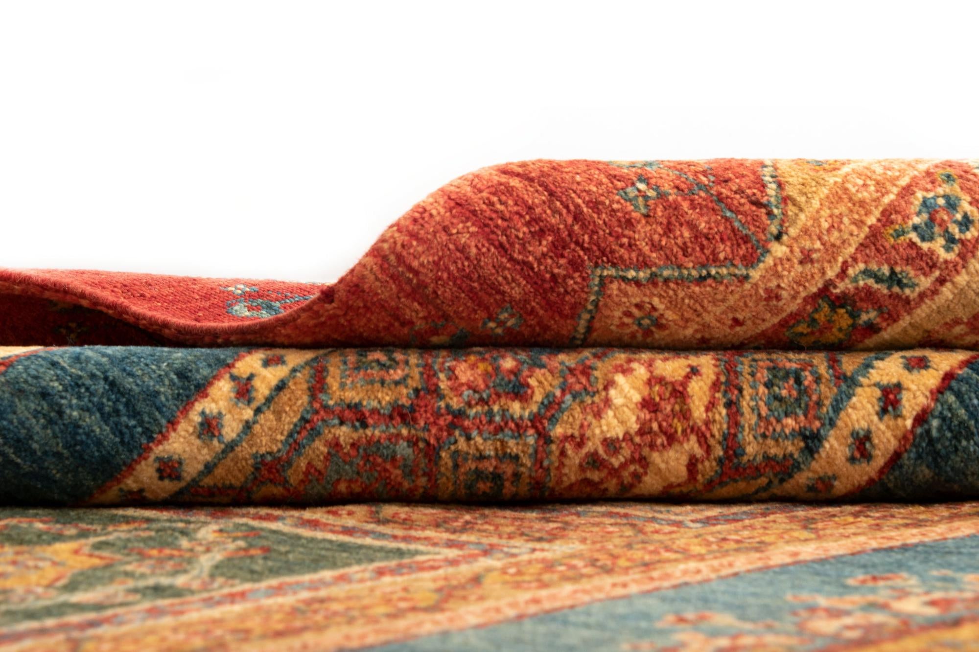 4' 11 x 6' 9 Luribaft Wool Rug