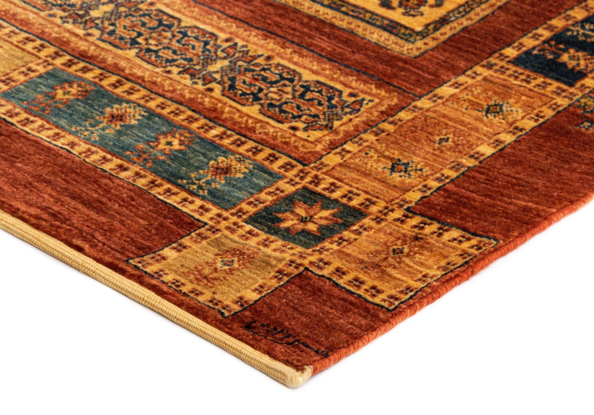 5' 7 x 8' Luribaft Wool Rug