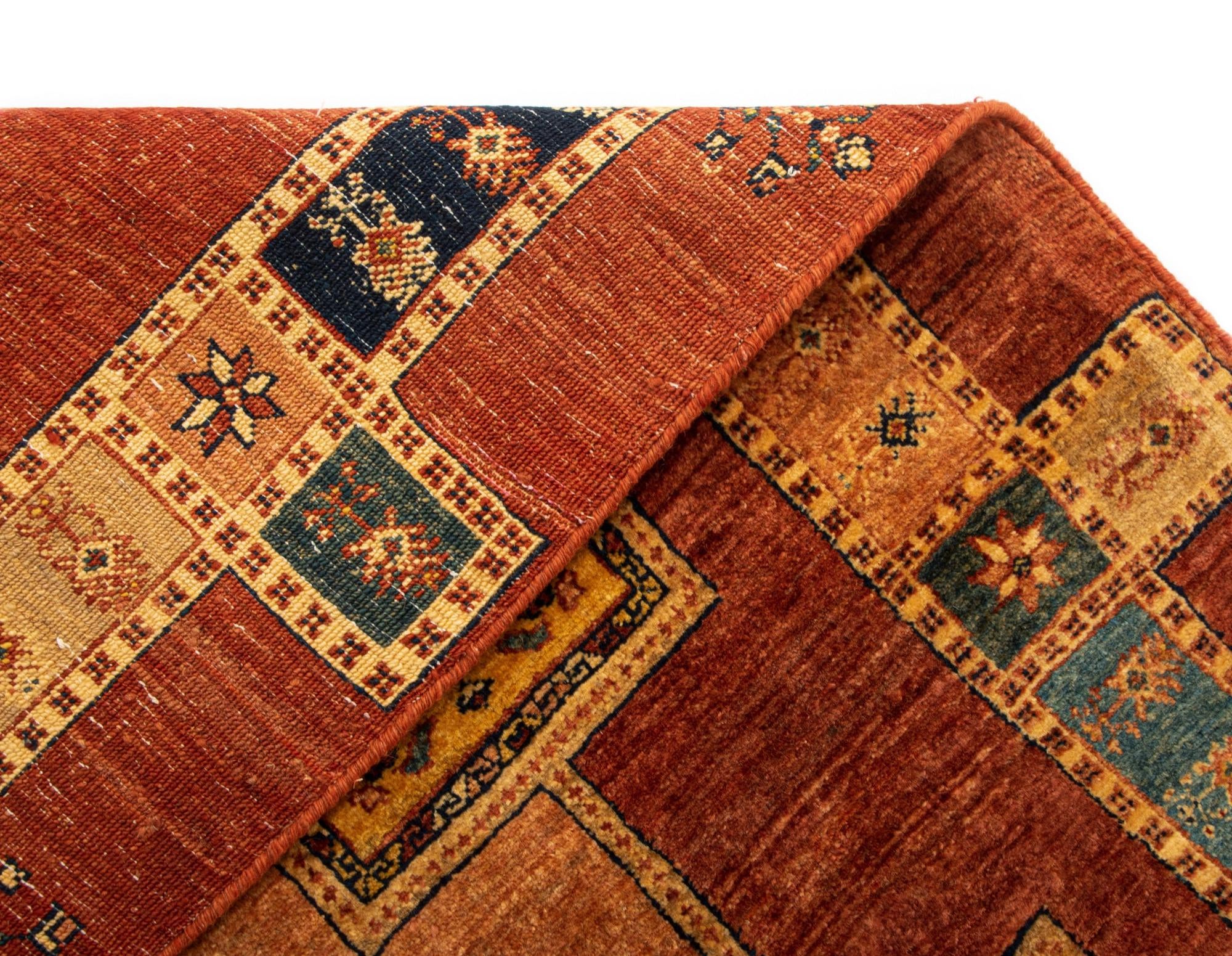 5' 7 x 8' Luribaft Wool Rug