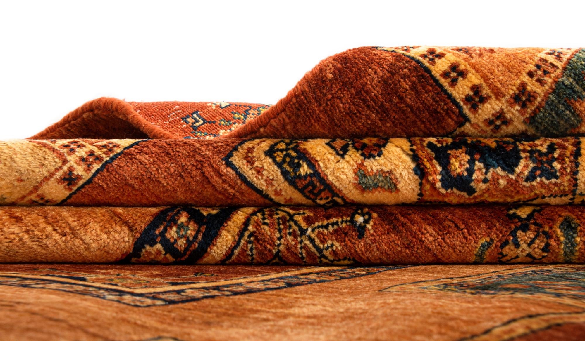 5' 7 x 8' Luribaft Wool Rug