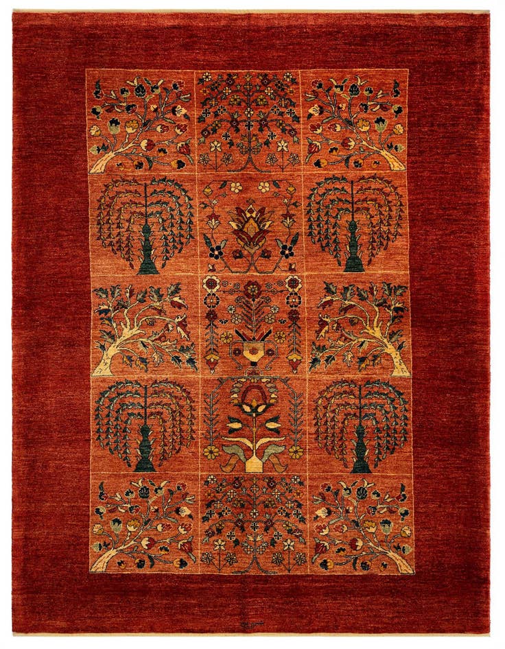 Detail image of 5' 8 x 8' 2 Luribaft Wool Rug