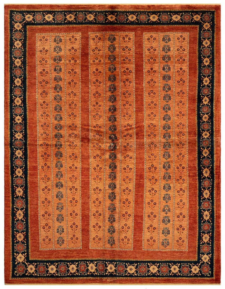 Detail image of 5' 4 x 7' 9 Luribaft Wool Rug