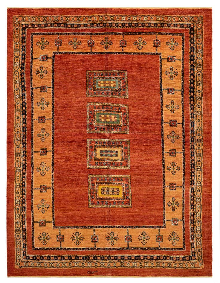 Detail image of 5' 2 x 7' 9 Luribaft Wool Rug