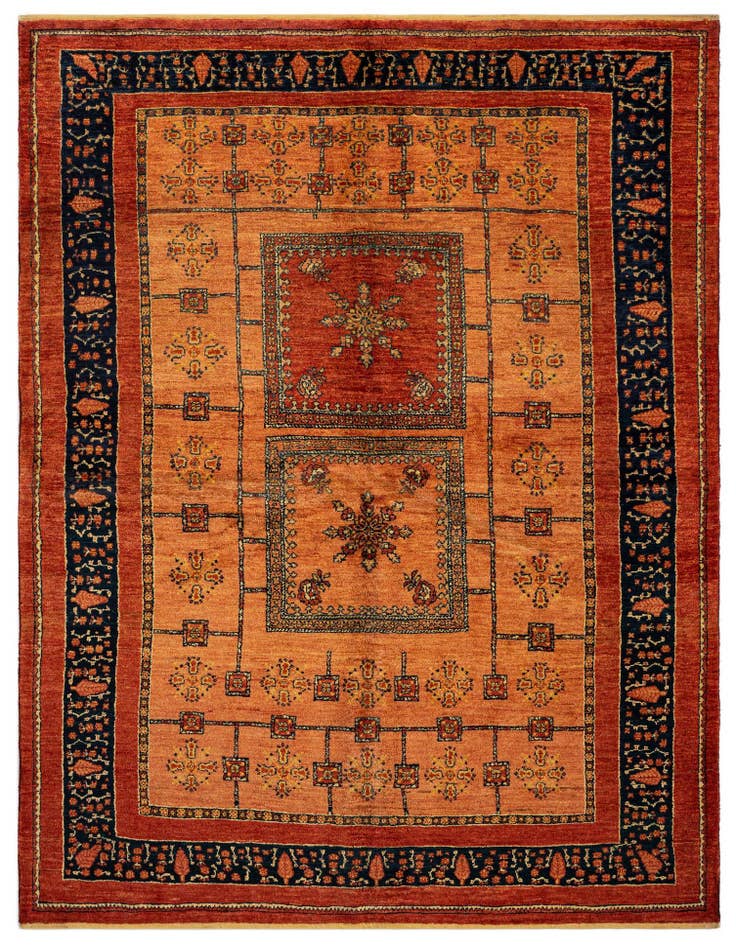 Detail image of 5' 8 x 7' 7 Luribaft Wool Rug