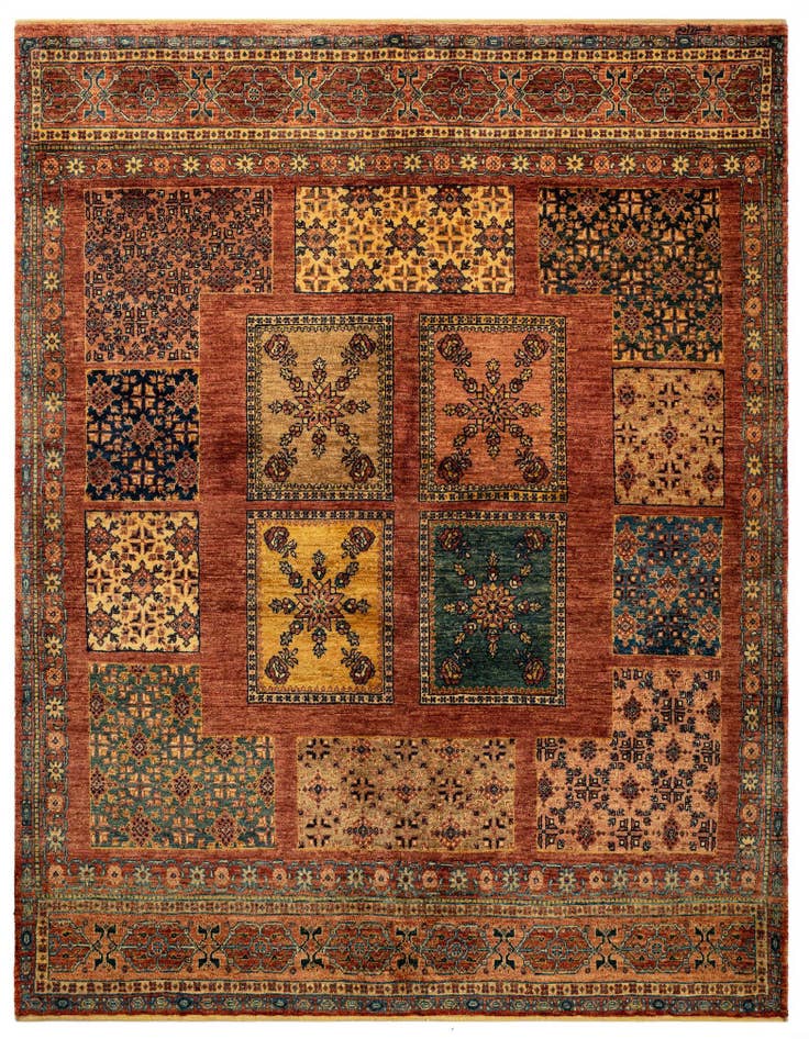 Detail image of 5' 9 x 7' 5 Luribaft Wool Rug