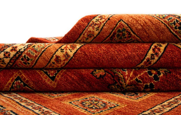 Detail image of 5' 7 x 7' 7 Luribaft Wool Rug