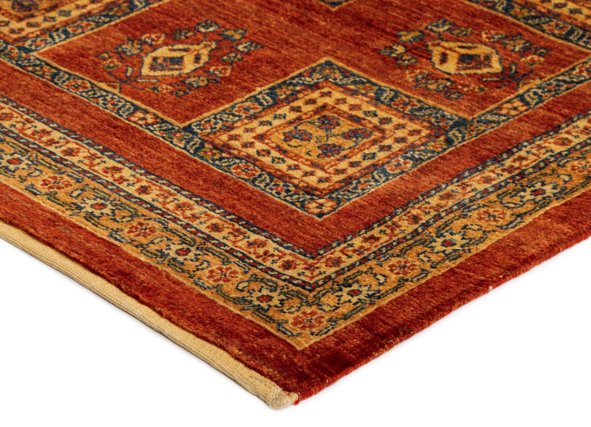 4' 11 x 7' 5 Luribaft Wool Rug