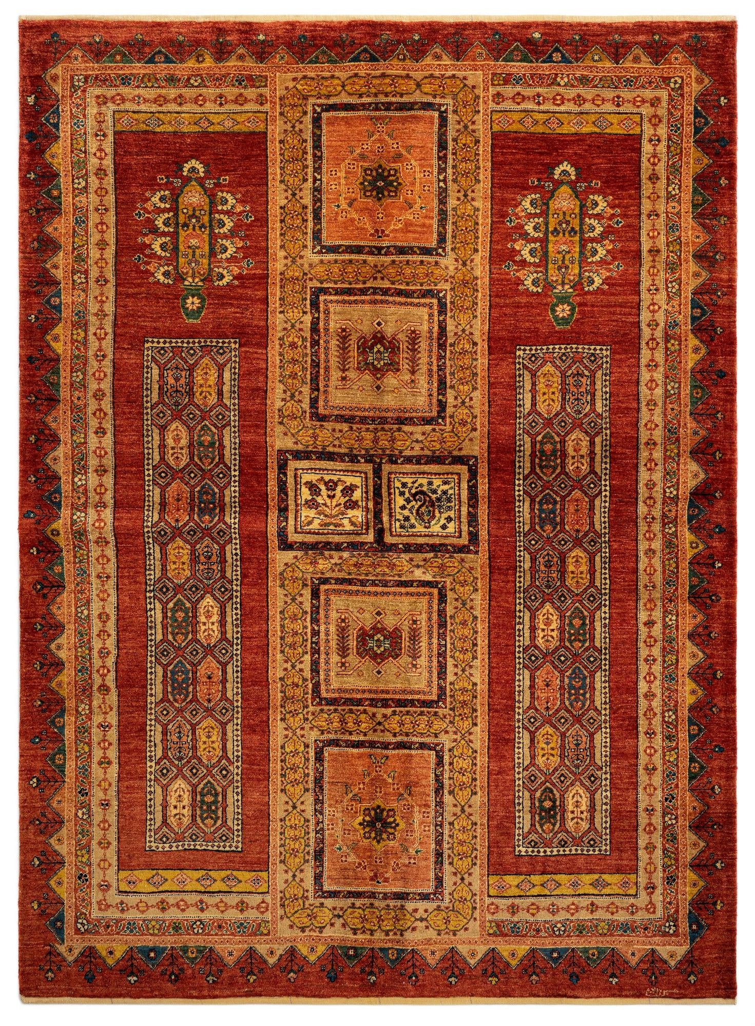 5' 9 x 7' 9 Luribaft Wool Rug
