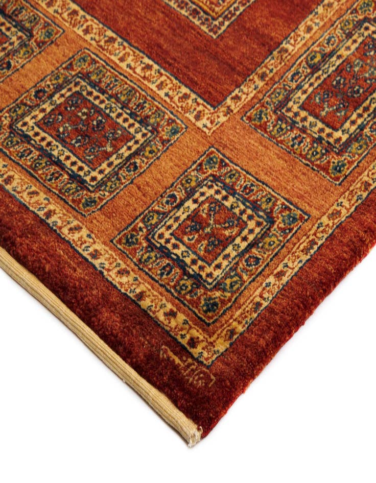 Detail image of 4' 9 x 7' 10 Luribaft Wool Rug