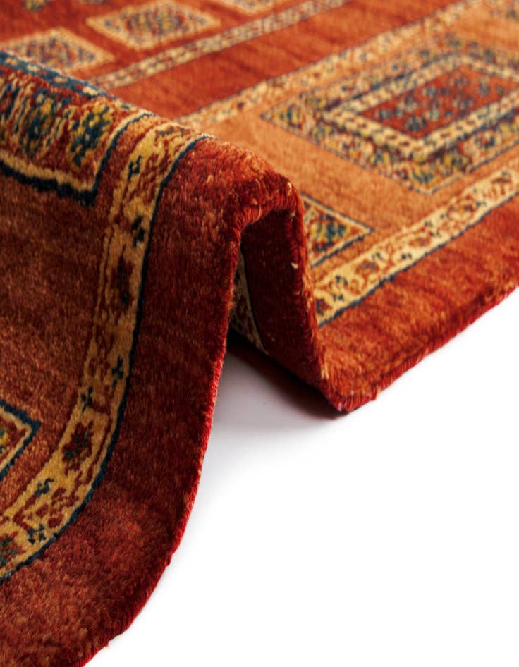 Detail image of 4' 9 x 7' 10 Luribaft Wool Rug