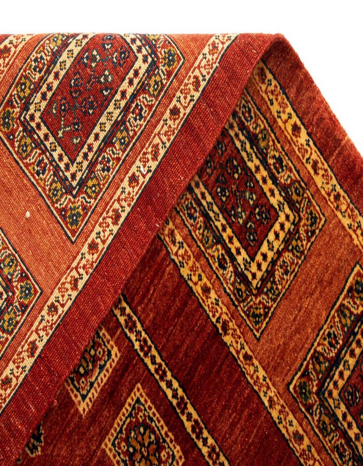 Detail image of 4' 9 x 7' 10 Luribaft Wool Rug