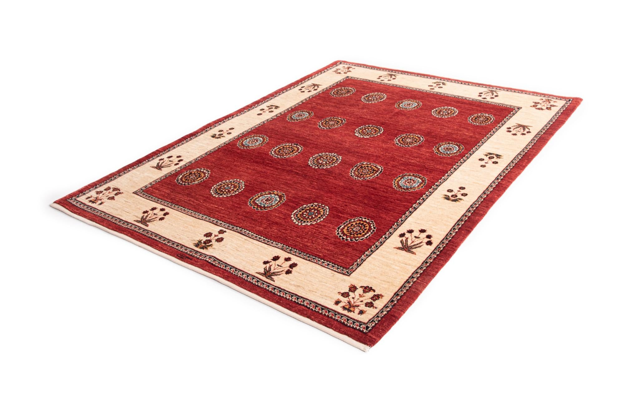 5' 3 x 7' 1 Luribaft Wool Rug