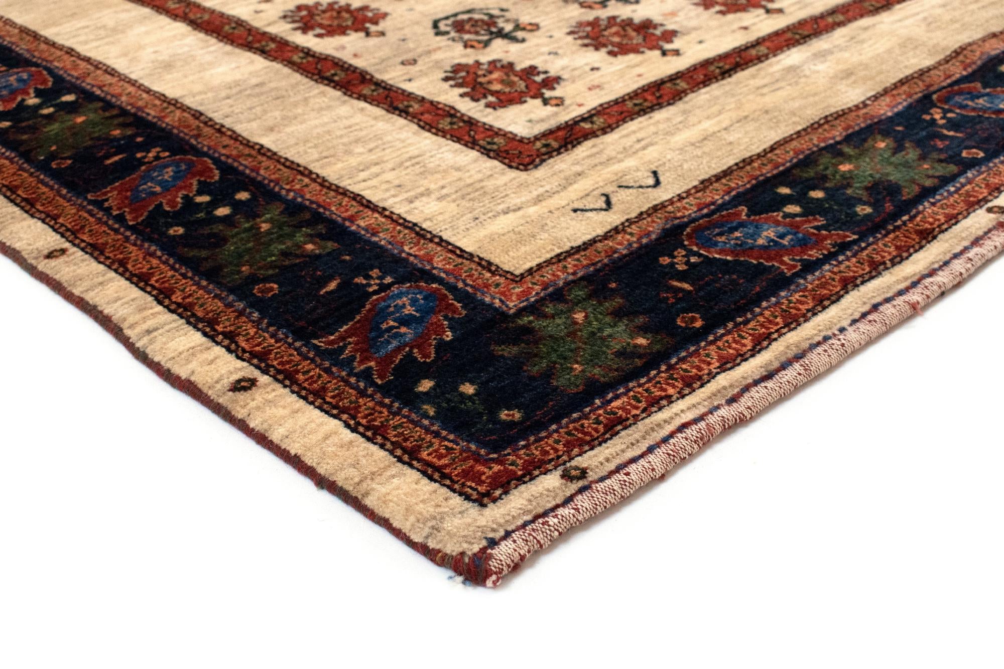 5' 8 x 7' 5 Hand Knotted Luribaft Persian Rug