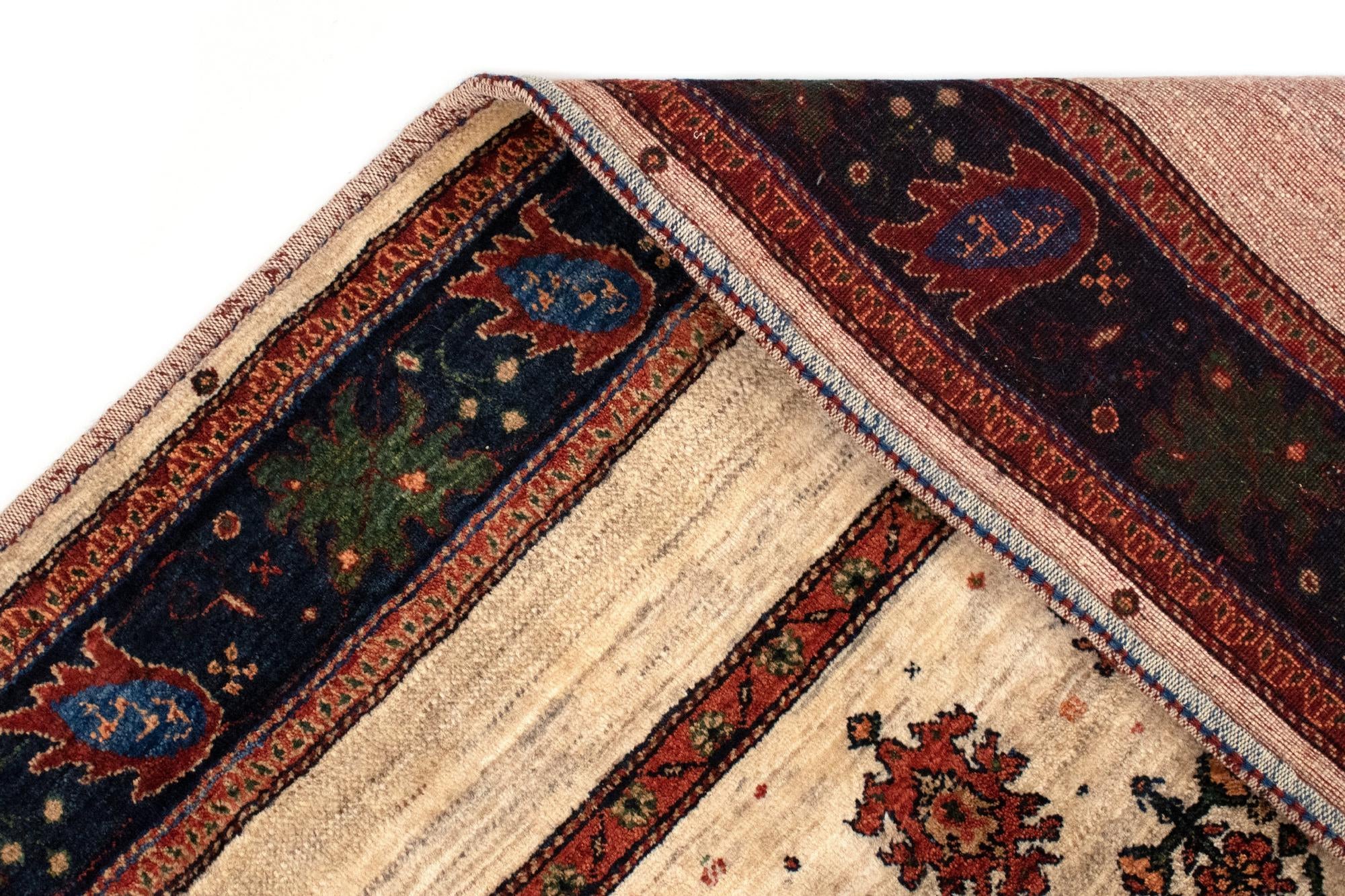 5' 8 x 7' 5 Hand Knotted Luribaft Persian Rug